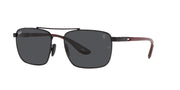 Ray-Ban RB3715M Sunglasses - Black/Dark Grey / 58 mm - 8056597852708