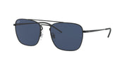 Ray-Ban RB3588 Sunglasses - Rubber Black/Dark Blue / 55 mm - 8056597036184