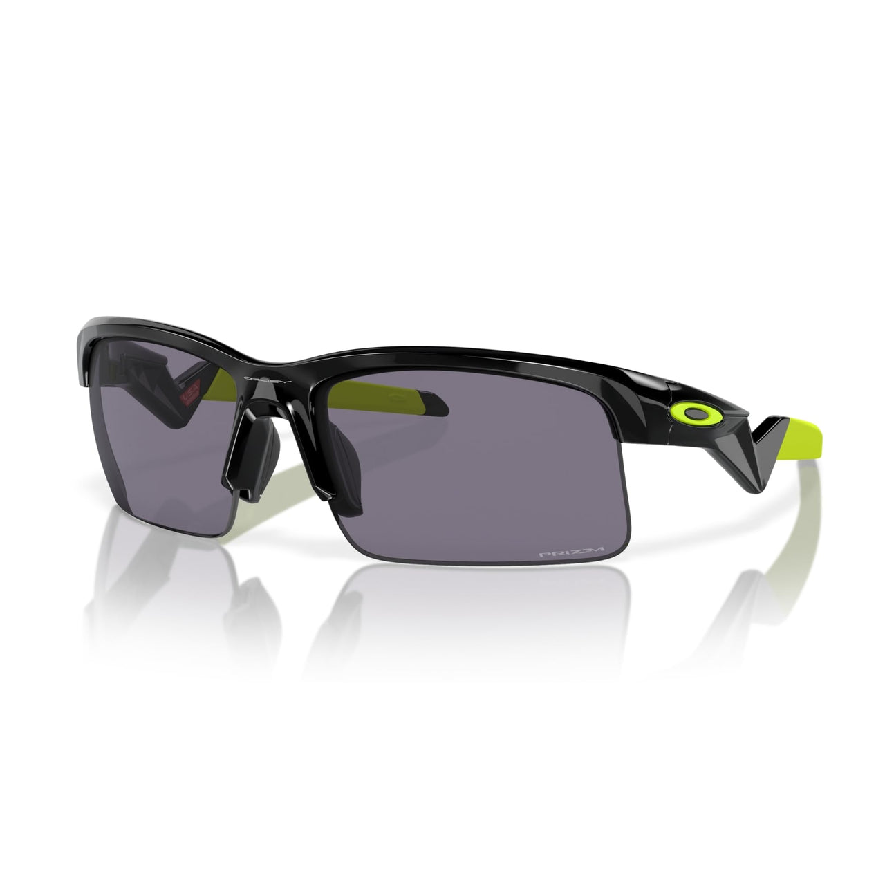 Oakley Capacitor Sunglasses - Polished Black / Prizm Grey / 62 - 888392620187