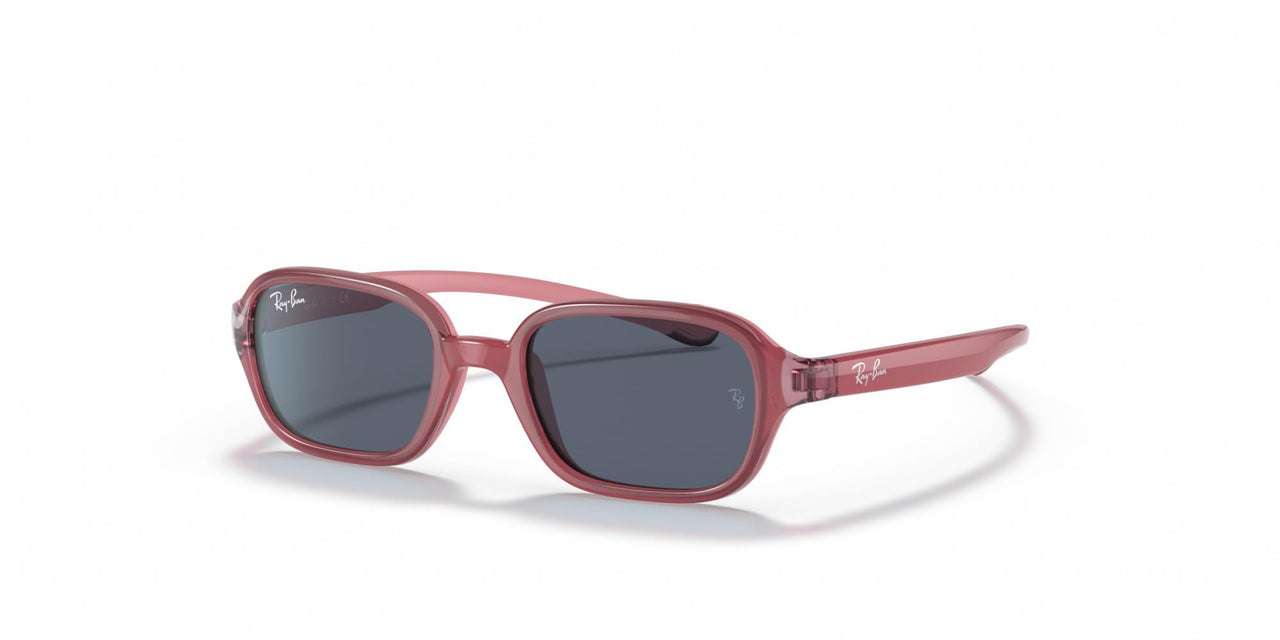 Ray-Ban RJ9074S Sunglasses - Fuchsia on Rubber Pink/Dark Grey / 39 mm - 8056597536271