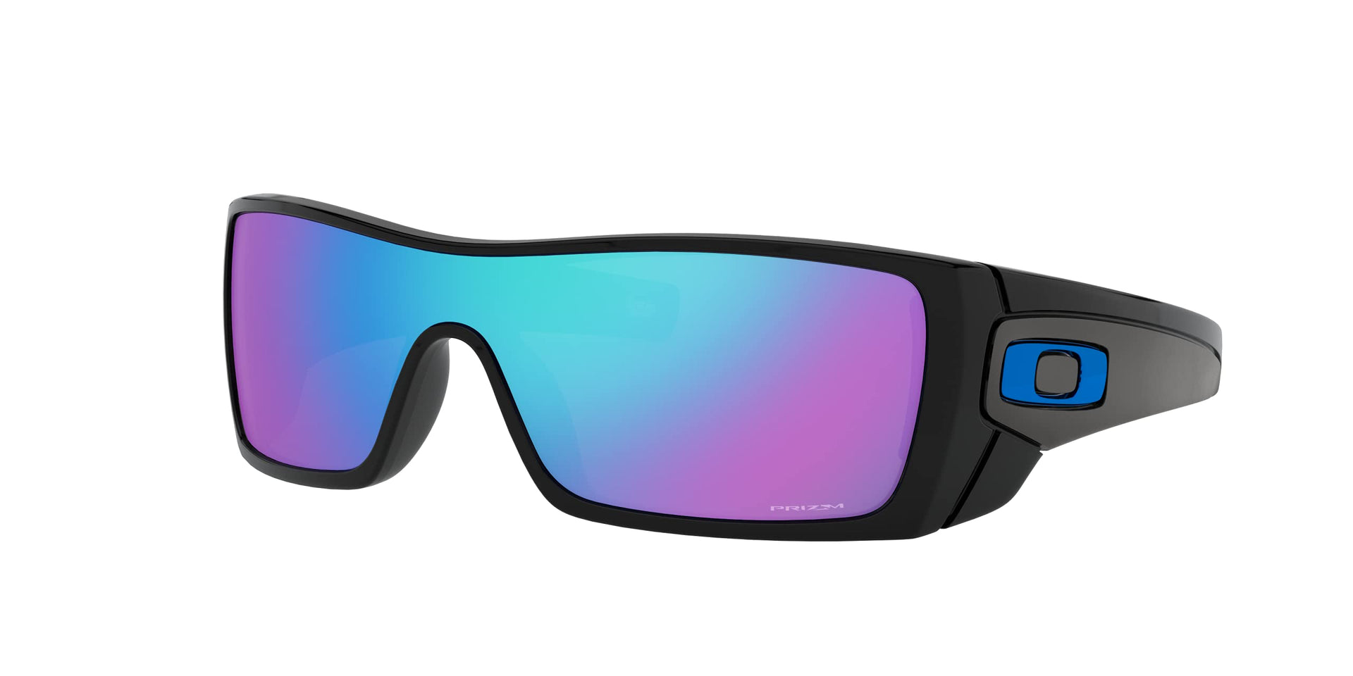 Oakley OO9101 Batwolf Sunglasses - Polished Black/Prizm Sapphire / 27 - 888392333360