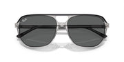 Ray-Ban Bill One RB2205 Sunglasses - Dark Grey on Transparent/Dark Grey / 57 mm - 8056597936187 - Additional Image 4