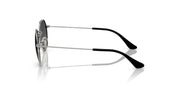 Ray-Ban Junior Jack RJ9565S sunglasses with silver metal frame and black temple tips