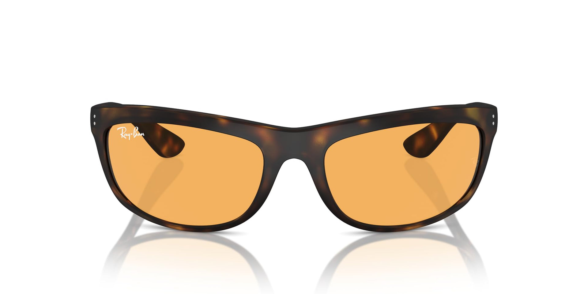 Ray-Ban Balorama RB4089 Sunglasses - Matte Havana/Orange / 62 mm - 8056262051726