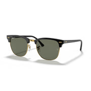 Ray-Ban Clubmaster Low Bridge Fit RB3016F Sunglasses - Black / X-Large - 8053672884005
