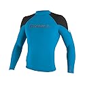 O'Neill Wetsuits Mens 1.5 mm Hammer Long Sleeve Crew - Sky/Black/White / Small