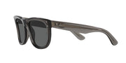 Ray-Ban Wayfarer Reverse RBR0502S Sunglasses - Transparent Dark Grey/Dark Grey / 50 mm - 8056597918855