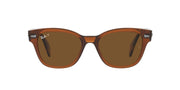 Ray-Ban RB0880S Sunglasses - Transparent Brown/Brown Polarized / 52 mm - 8056597720571