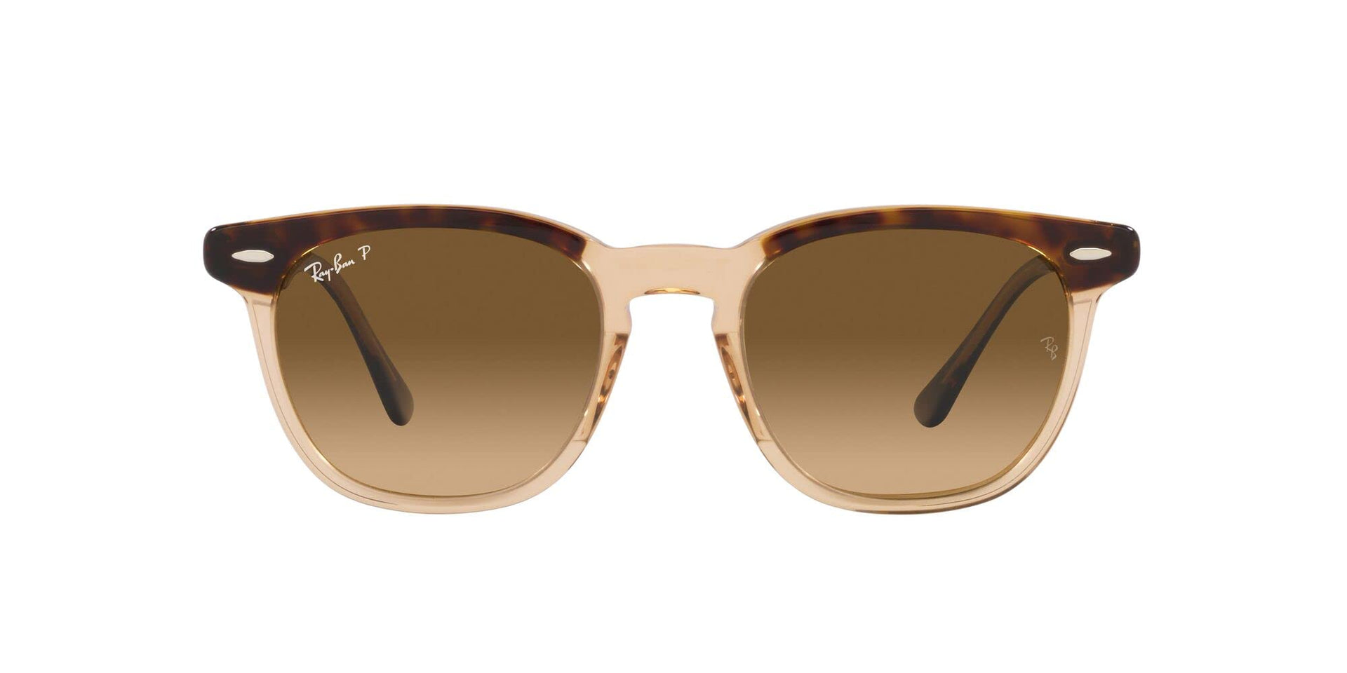 Ray-Ban Hawkeye RB2298 Sunglasses - Havana on Transparent Brown/Brown Gradient Polarized / 52 mm - 8056597626682