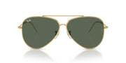Ray-Ban Aviator Reverse RBR0101S Sunglasses - Gold/Dark Green / 62 mm (X003UYFNRT) - X003UYFNRT - Additional Image 2