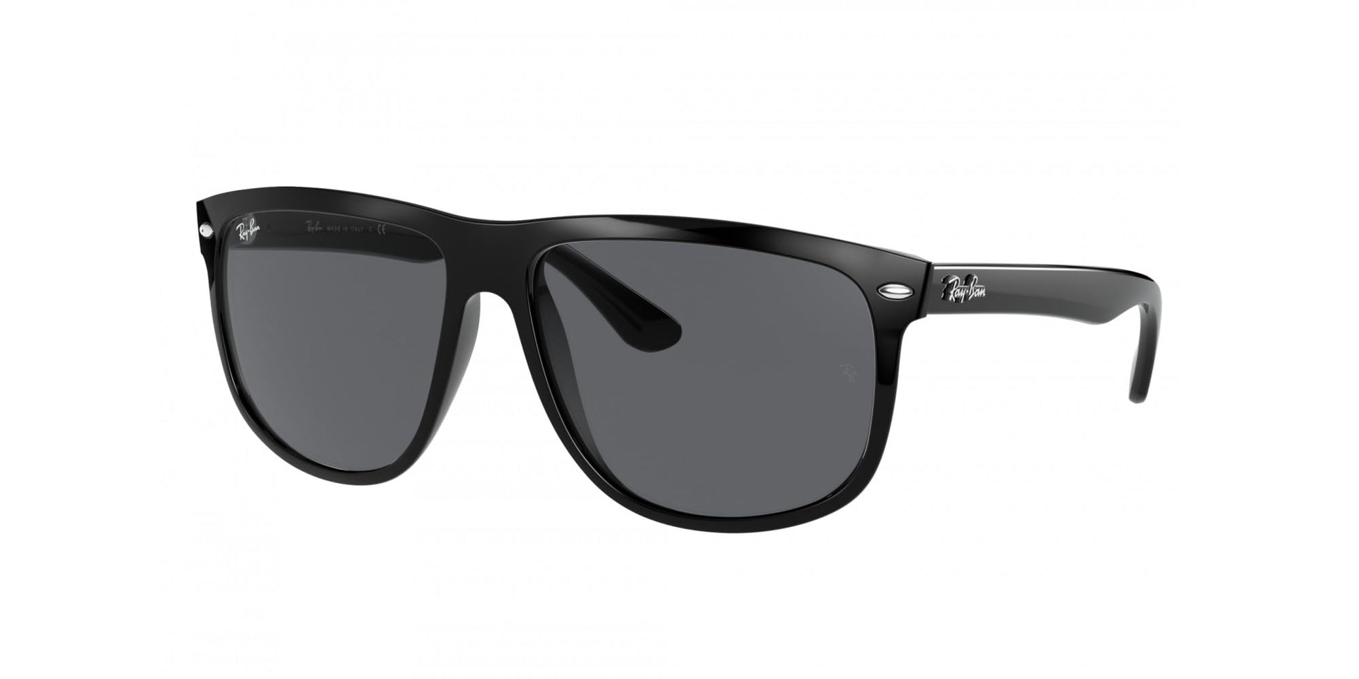 Ray-Ban Boyfriend RB4147 Sunglasses - Black/Dark Grey / 60 mm - 8056597364423