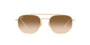 Ray-Ban RB3707 Sunglasses - Gold/Clear Gradient Brown / 57 mm - 8056597834247