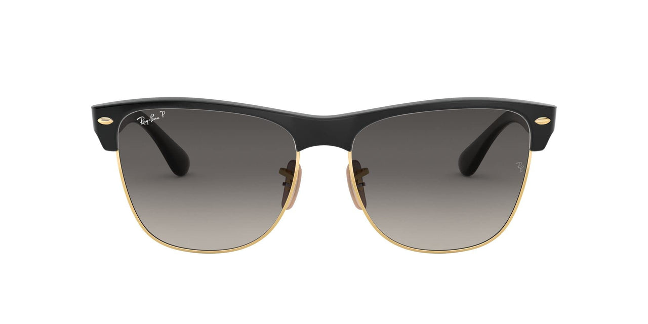Ray-Ban Clubmaster Oversized RB4175 Sunglasses - Black / Grey / Large - 8053672789355