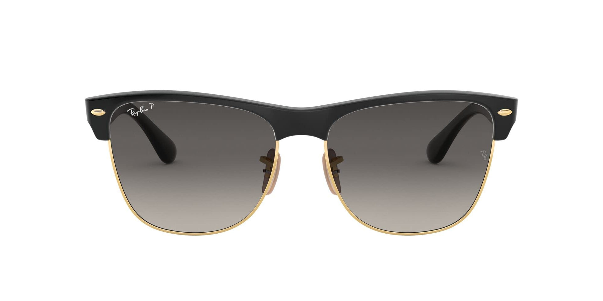 Ray-Ban Clubmaster Oversized RB4175 Sunglasses - Black / Grey / Large - 8053672789355