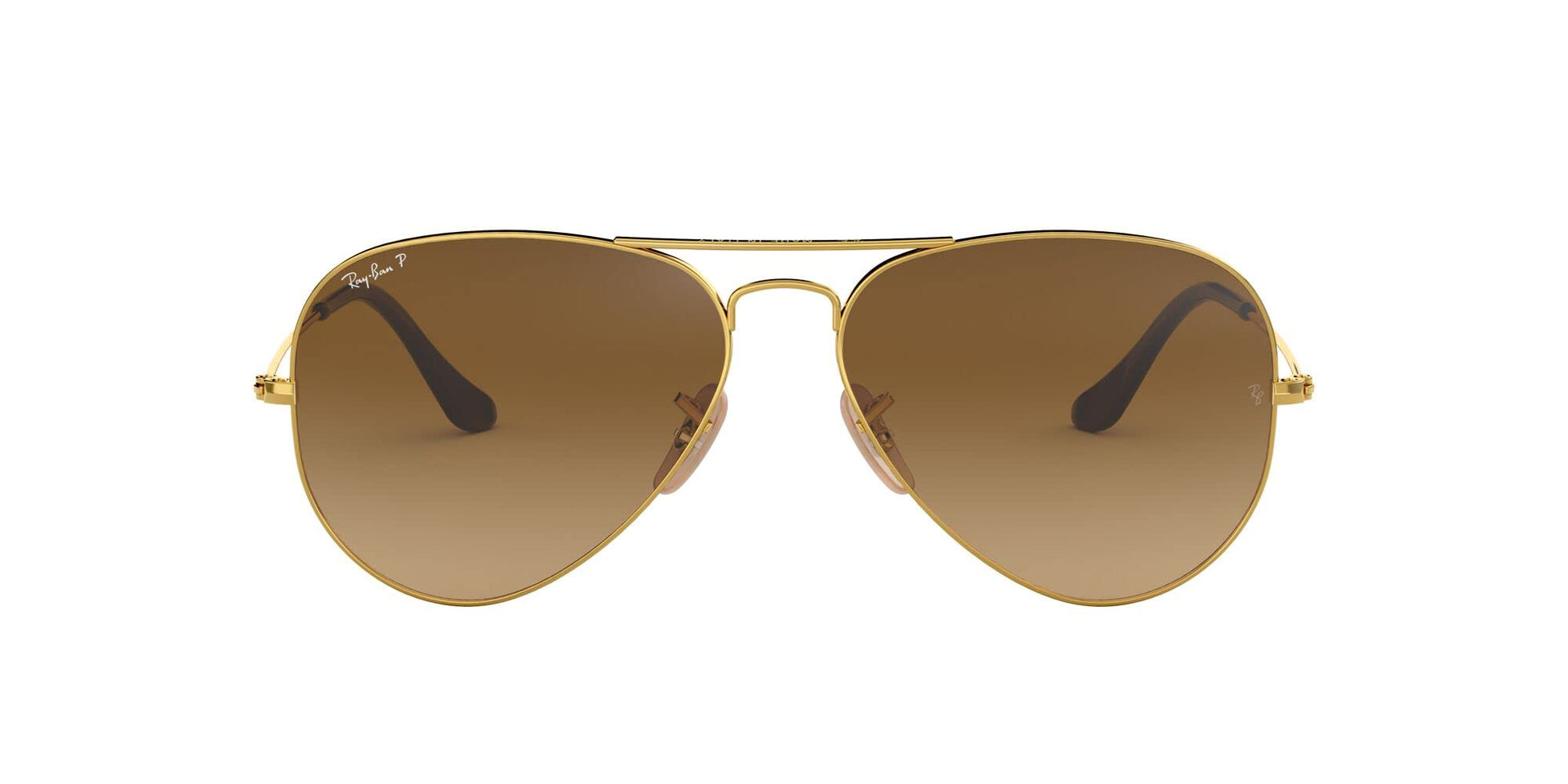 Ray-Ban Aviator RB3025 Sunglasses - Gold/Polarized Brown Gradient / 58 mm - 805289441557 - Additional Image 2
