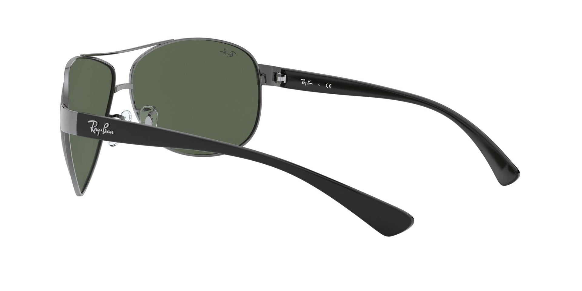 Ray-Ban Aviator RB3386 Sunglasses - Crystal Green / 67 mm (X001AHLUWP) - X001AHLUWP - Additional Image 4