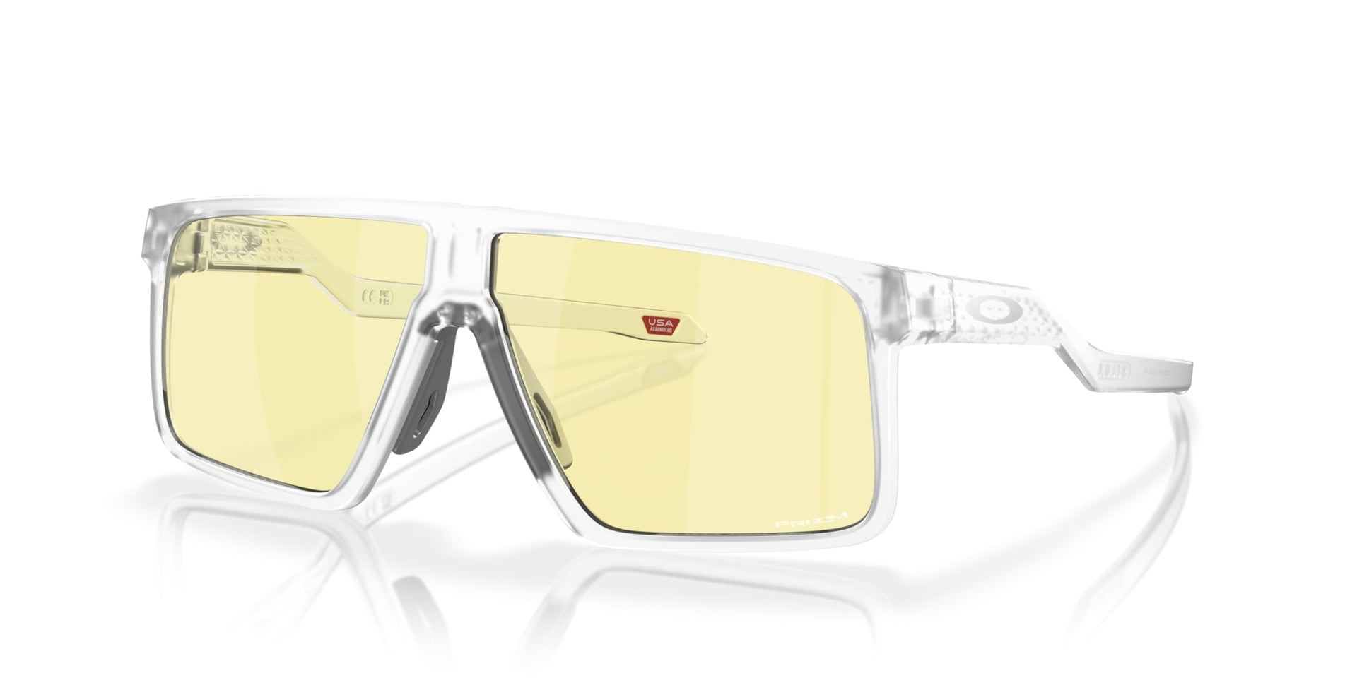 Oakley Helux Sunglasses - Matte Clear/Prizm Gaming / 61 mm - 888392615145