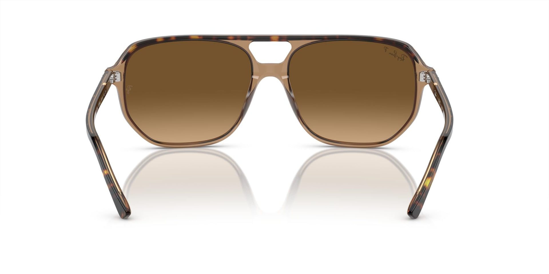 Ray-Ban Bill One RB2205 Sunglasses - Havana on Transparent Brown/Brown Gradient Polarized / 57 mm - 8056597936149 - Additional Image 3