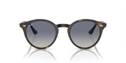 Ray-Ban Turtledove Dark RB2180 Sunglasses - Light Havana / Light Grey/Dark Blue / Large - 8056597949774