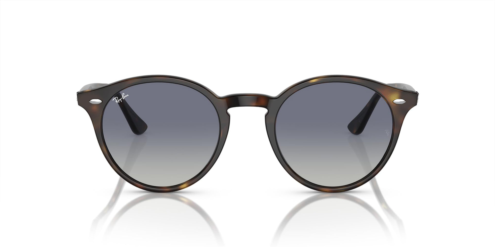 Ray-Ban Turtledove Dark RB2180 Sunglasses - Light Havana / Light Grey/Dark Blue / Large - 8056597949774