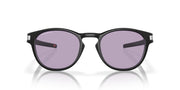 Oakley Latch Low Bridge Fit Sunglasses - Matte Black/Prizm Slate / 53 - 888392613974