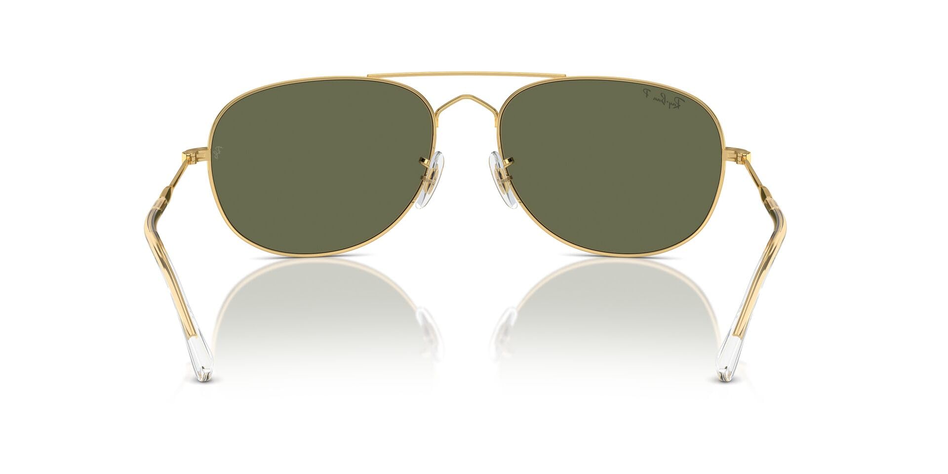 Ray-Ban Bain Bridge RB3735 Sunglasses - Gold/Polarized Green / 60 mm - 8056262043431 - Additional Image 3