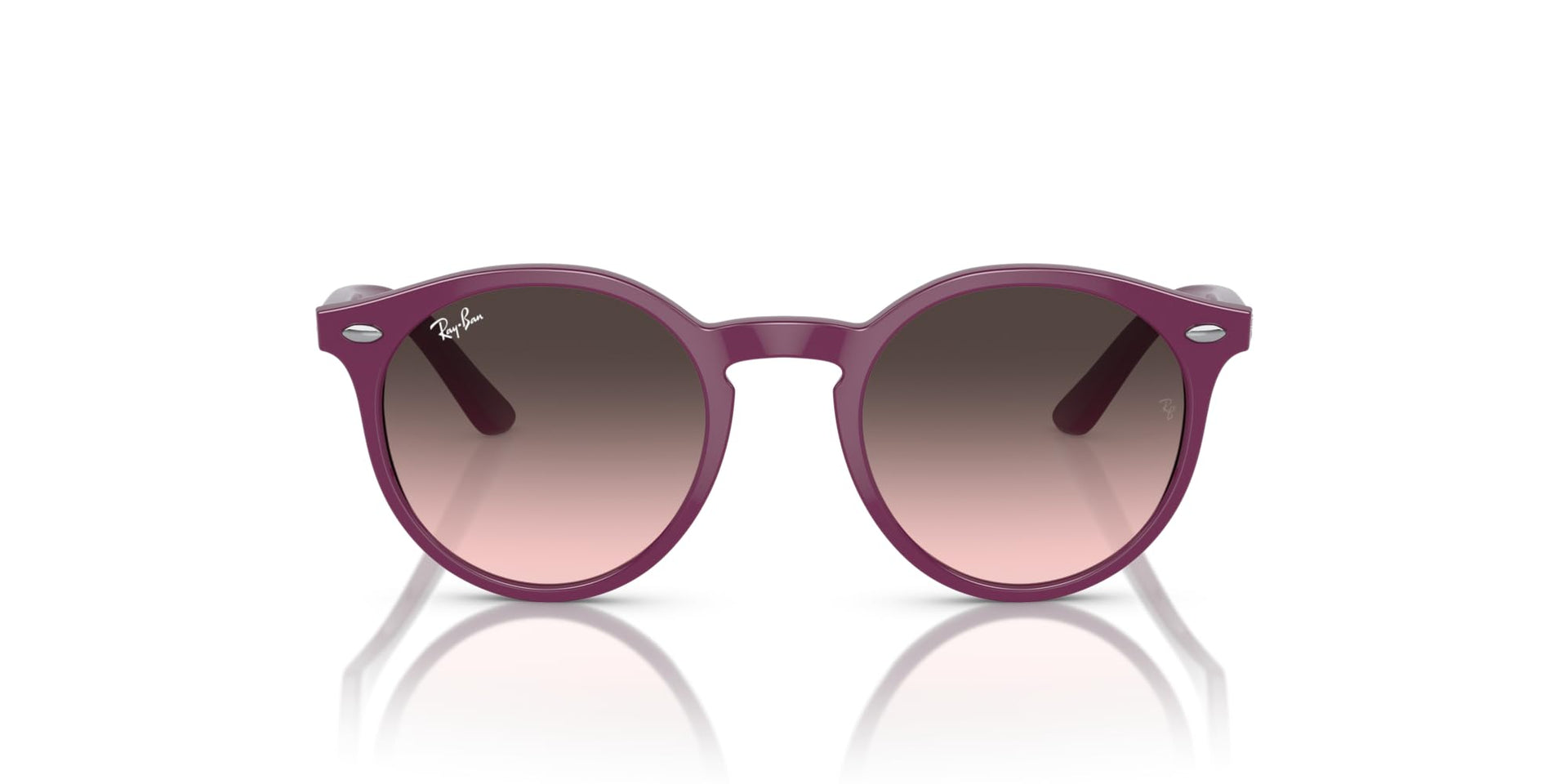 Ray-Ban RJ9064S Sunglasses - Cherry/Pink Gradient Grey / 44 mm - 8056262081716