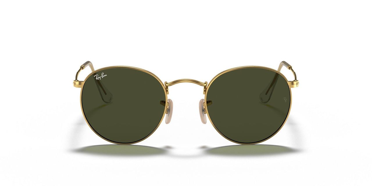 Ray-Ban Authentic Metal RB3447 Sunglasses - Gold/G-15 Green / 50 mm - 805289439899