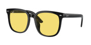 Ray-Ban RB4401D Sunglasses - Black/Yellow / 57 mm - 8056597846066