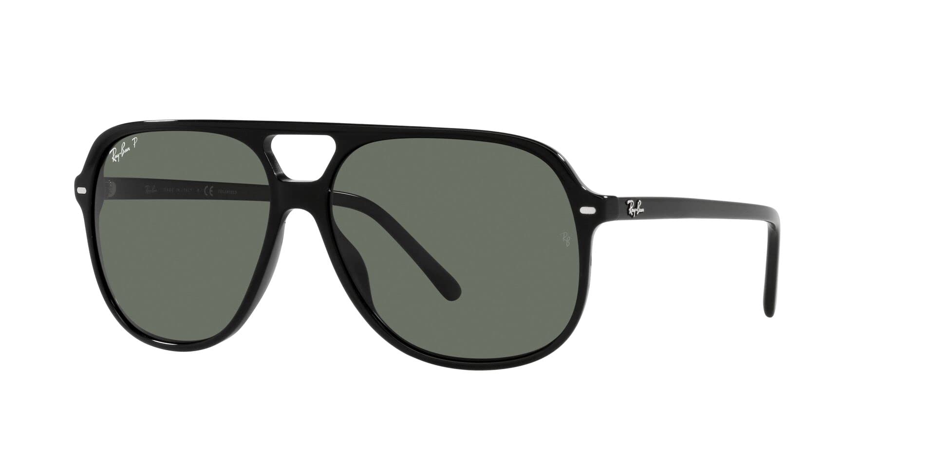 Ray-Ban Bill RB2198 Sunglasses - Black/Polarized Green / 56 mm (X0031I8EG1) - X0031I8EG1 - Additional Image 2