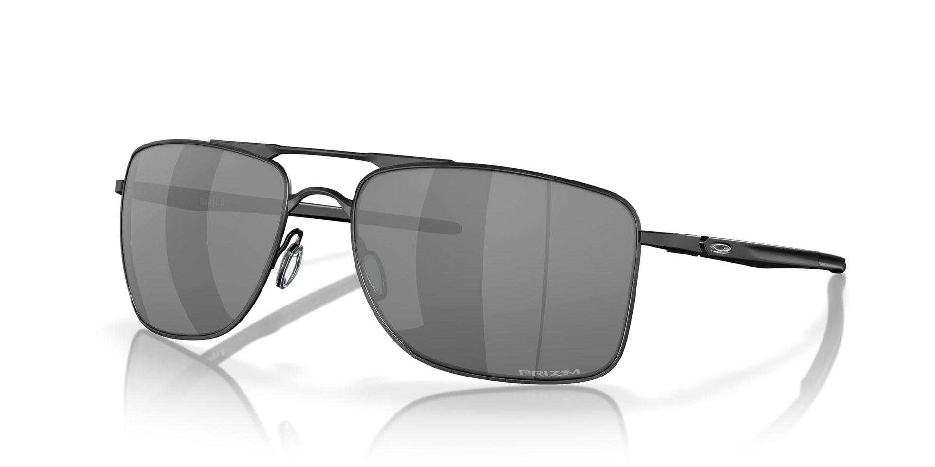 Oakley Gauge Sunglasses - Matte Black/Prizm Black Polarized / 62 - X00251YKXV