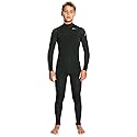 Quiksilver Boys Everyday Sessions 4/3 Chest Zip Wetsuit - Black / 10