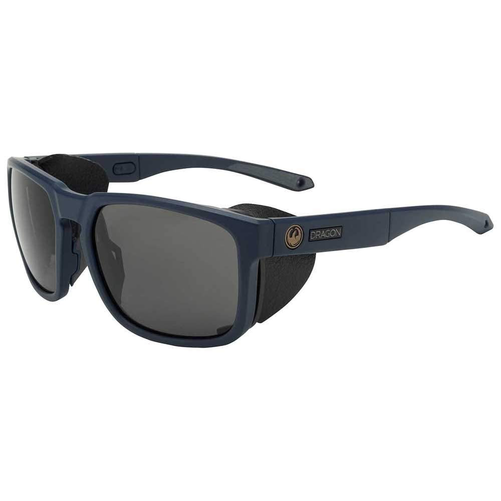 Dragon Alliance DR LATITUDE X LL Dragon Latitude X Square Sunglasses - Matte Navy/Ll Smoke / 59 mm - X002WGZ709