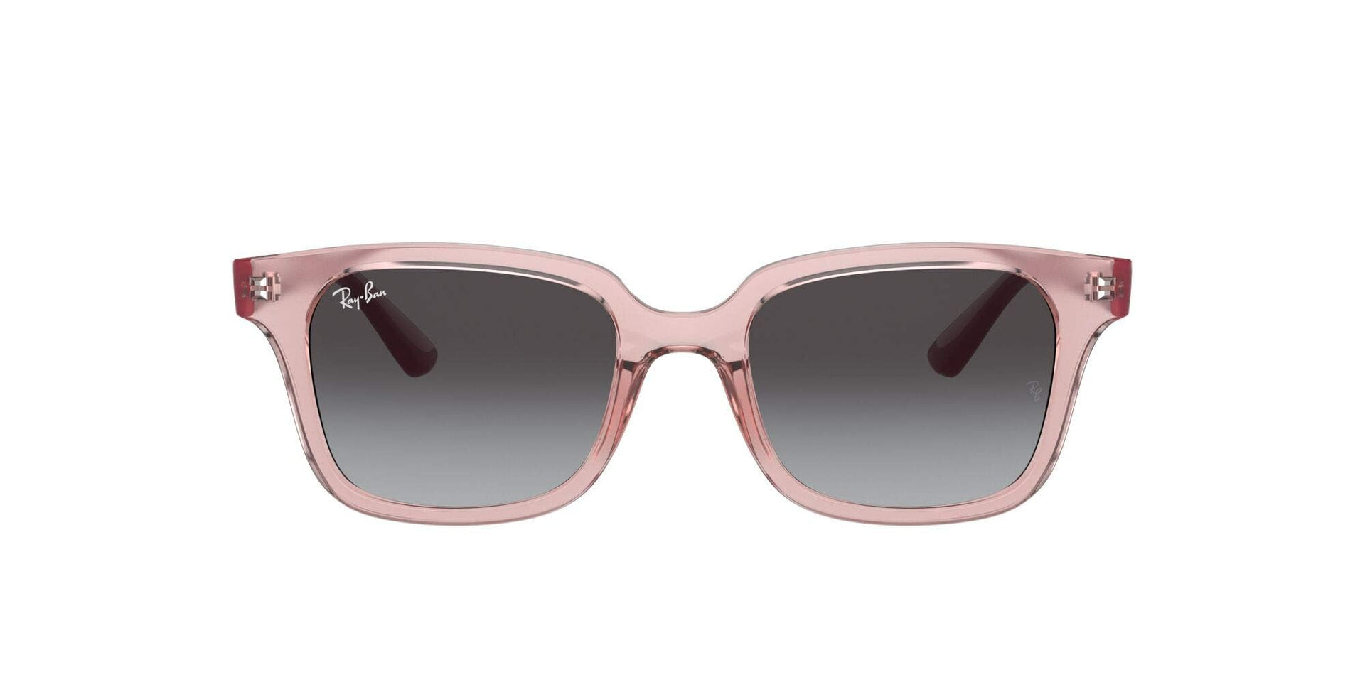 Ray-Ban RJ9071S Sunglasses - Transparent Pink/Light Grey Gradient Dark Grey / 48 mm - 8056597351775
