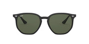 Ray-Ban Hexagonal RB4306 Sunglasses - Black / Dark Green / Large - 8056597072991