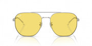 Ray-Ban Aviator RB3724D Sunglasses - Silver/Yellow / 59 mm - 8056597945301 - Additional Image 1