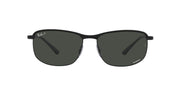 Ray-Ban Chromance RB3671CH Sunglasses - Black on Black/Dark Grey Polarized / 60 mm - 8056597363280