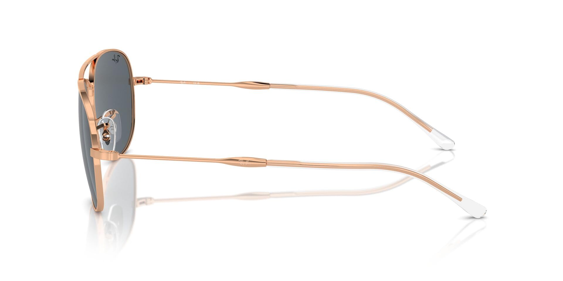 Ray-Ban Bain Bridge RB3735 Sunglasses - Rose Gold/Blue / 60 mm - X0045V51CD - Additional Image 4