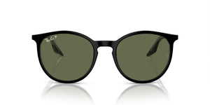 Black on Transparent/Green Polarized