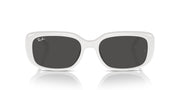 Ray-Ban RB4421D Sunglasses - White/Dark Grey / 56 mm - 8056262080979