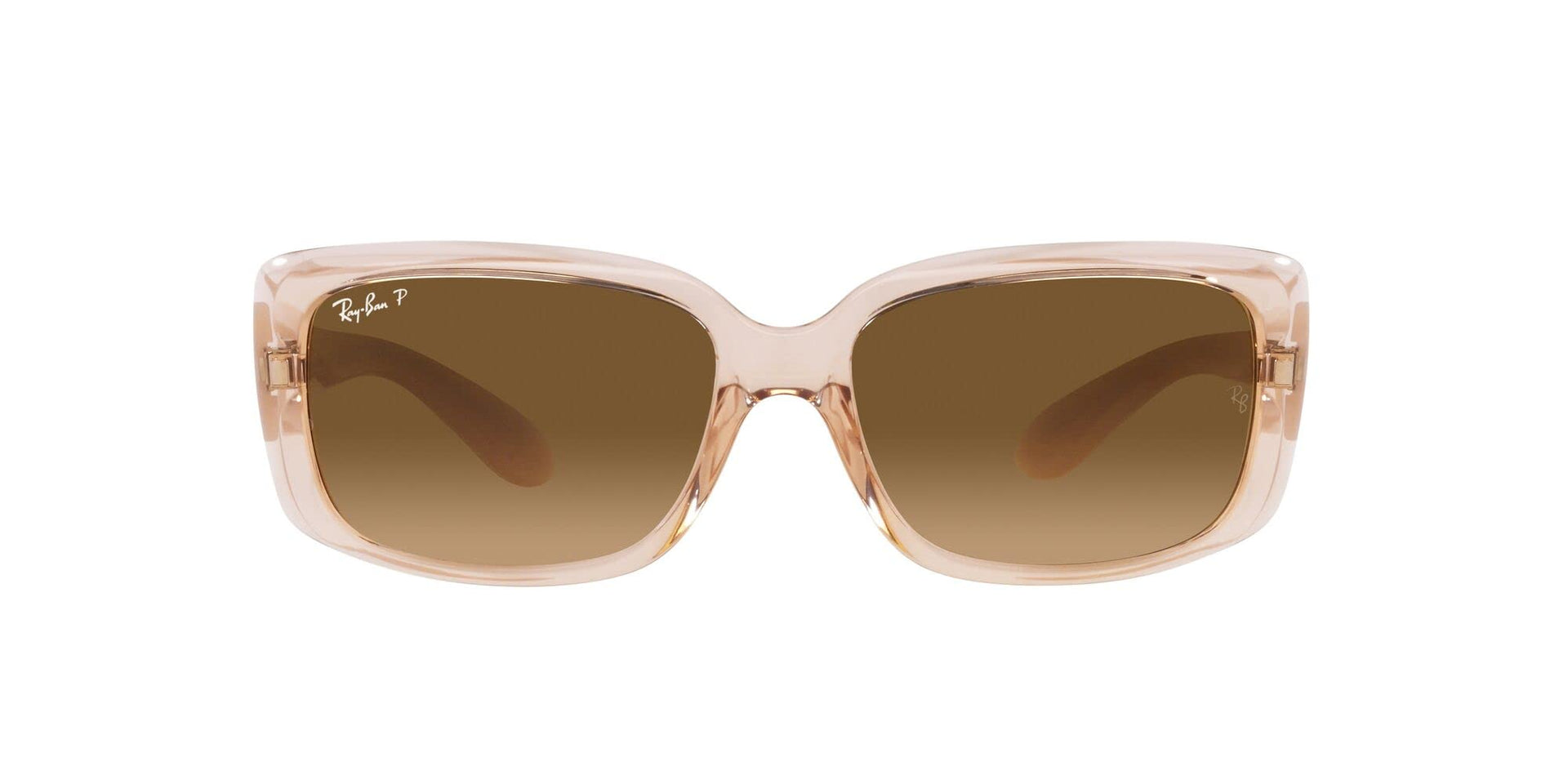 Ray-Ban RB4389 Sunglasses - Transparent Brown/Brown Gradient Polarized / 58 mm - 8056597718387