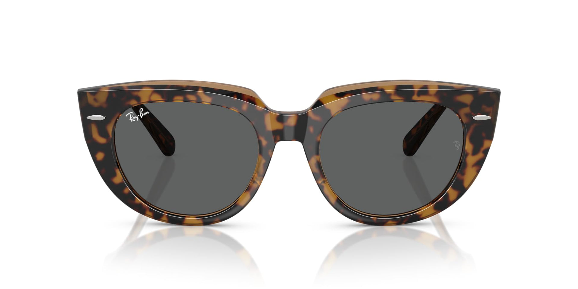 Ray-Ban Doreen RB2286 Sunglasses - Havana on Transparent Brown/Dark Grey / 52 mm - 8056262246306