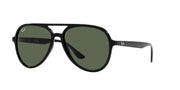 Ray-Ban Aviator RB4376 Sunglasses - Black/Dark Green / 57 mm - 8056597856096 - Additional Image 1