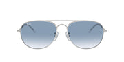 Ray-Ban Bain Bridge RB3735 Sunglasses - Silver/Clear Gradient Blue / 57 mm - X0045V4XH7 - Additional Image 1