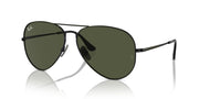 Ray-Ban Aviator Titanium RB8089 Sunglasses - Black/Green / 62 mm (X0045VDS5P) - X0045VDS5P - Additional Image 1