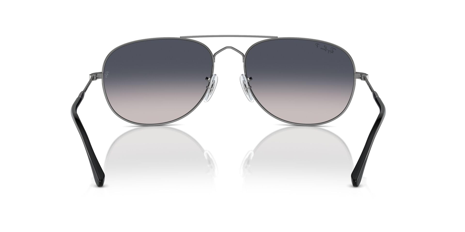 Ray-Ban Bain Bridge RB3735 Sunglasses - Gunmetal/Blue Gradient Polarized / 57 mm - 8056262043509 - Additional Image 3