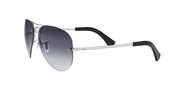 Ray-Ban Aviator RB3449 Sunglasses - Silver/Light Grey Gradient Dark Blue / 59 mm - 805289444312 - Additional Image 2