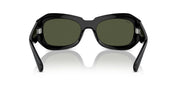 Ray-Ban Beate RB2212 Sunglasses - Black/Green / 56 mm (X0045V87JH) - X0045V87JH - Additional Image 3