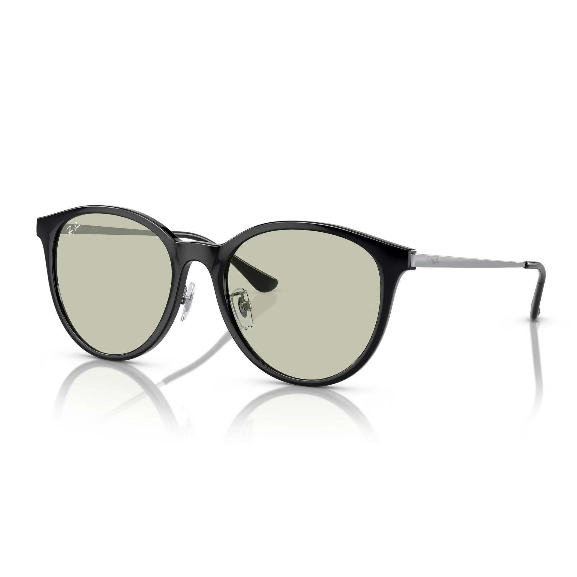 Ray-Ban RB4334D Sunglasses - Black / Green / Standard - 8056597846103