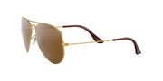 Ray-Ban Aviator RB3025 Sunglasses - Gold/Brown Polarized / 58 mm - 805289346623 - Additional Image 2